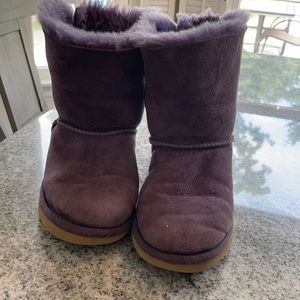 PURPLE UGG BOOTS GIRLS SIZE 3